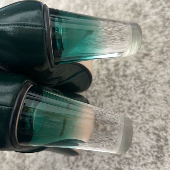 Andrea Gomez CHIARA 95 HUNTER LUCITE Heeled Boots 38.5 - Picture 5 of 9